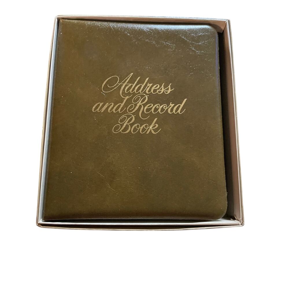 C.R. Gibson Vintage Address Book - New in Box